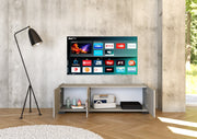 Mobile TV 3 Ante 130x40x40 cm Riflesso Cashmere