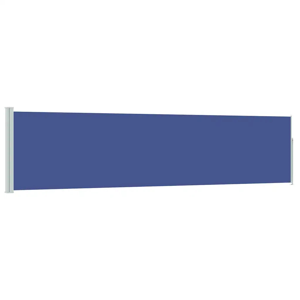 Tenda Laterale Retrattile per Patio 120x500 cm Blu cod mxl 21605