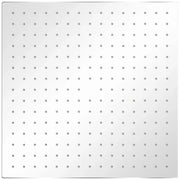 Soffione per Doccia a Pioggia 2pz Acciaio Inossidabile 40x40cm 275942