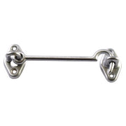 BL GANCIO FERMAFINESTRA OTTONE CROMO SAT  80 MM- 5,0 blister
