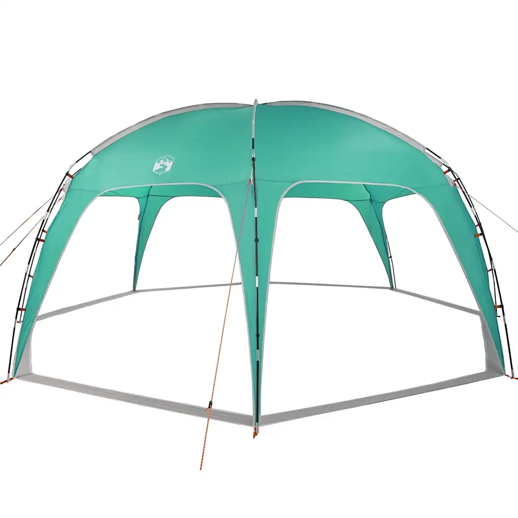 Tenda per Feste-Tenda da campeggio Verde Mare Impermeabile 213033