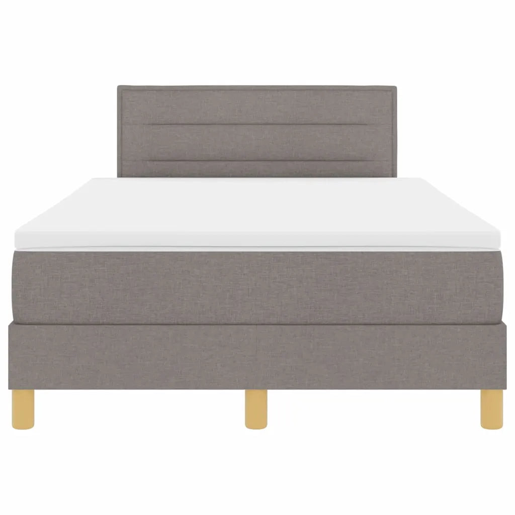 Letto a Sorgente LED con strisce LED Talpa 120 x 190 cm Tessuto 3342349