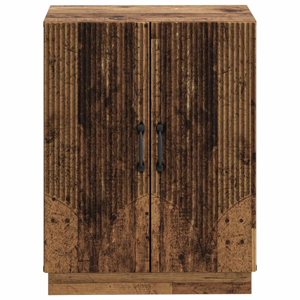 Mobiletto da Bagno HOORN Legno antico 59,5 x 31 x 77 cm 897283