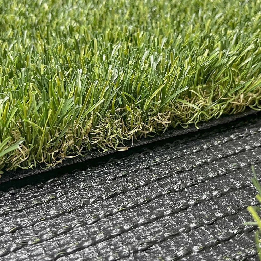 Erba Sintetica per Giardino 30 mm 2x25m Fondo Drenante Verde