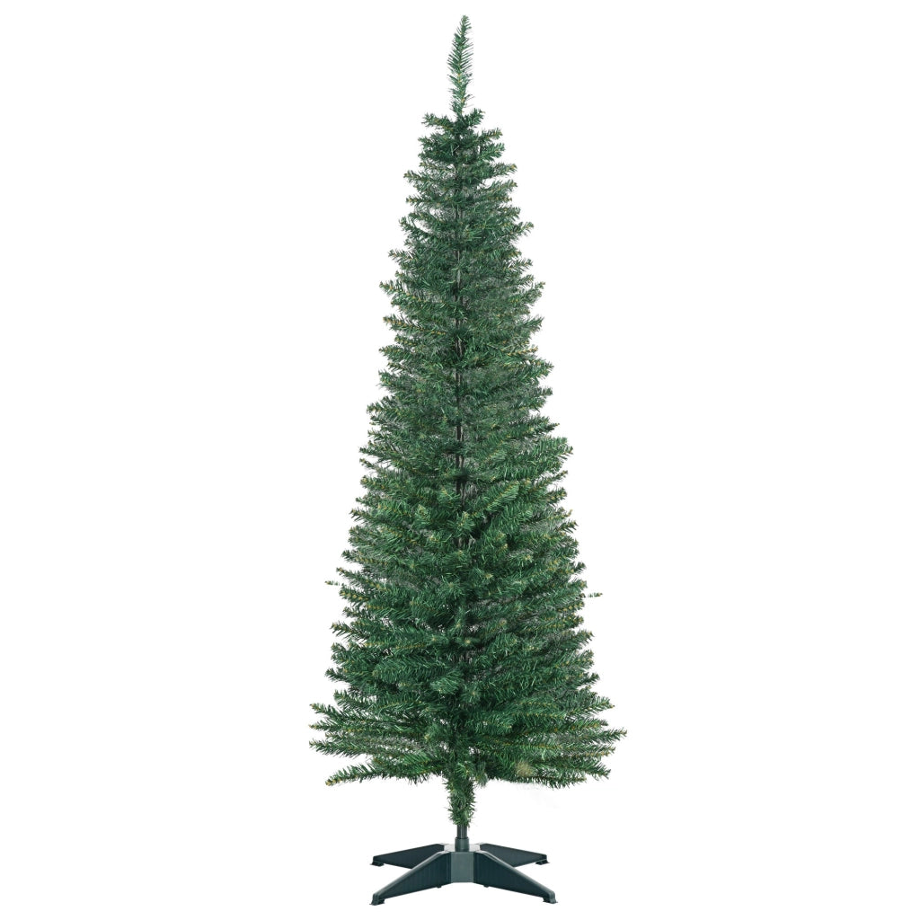 Albero di Natale Artificiale 150 cm 294 Rami Folti Verde