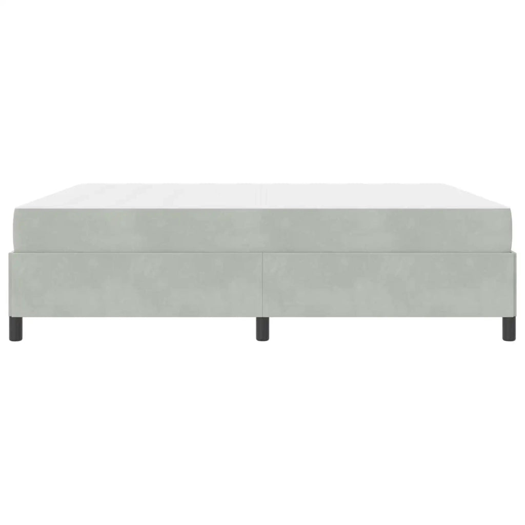 Struttura del letto Grigio chiaro 180 x 200 cm Tessuto 3399078