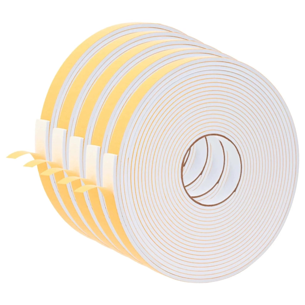 Nastro adesivo in schiuma 5 pcs Bianco 20mm x 10m Schiuma CR 42024131