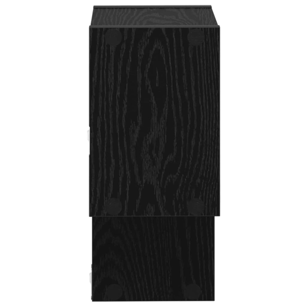 Scaffale da parete A parete Nero 55 x 15 x 35 cm 8012109