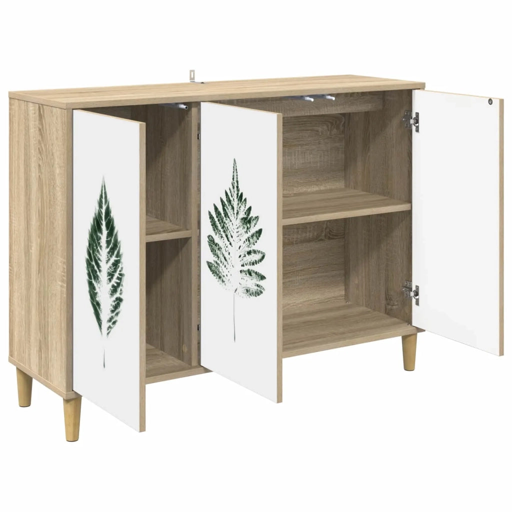 Credenza HANAU Sonoma 102 x 33 x 75 cm Legno ingegnerizzato 8006965
