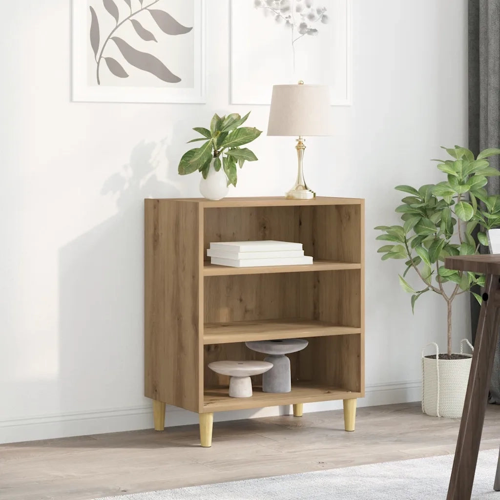 Credenza-Buffet-Armadio da cucina Rovere Artigianale 57x35x75 cm in Truciolato