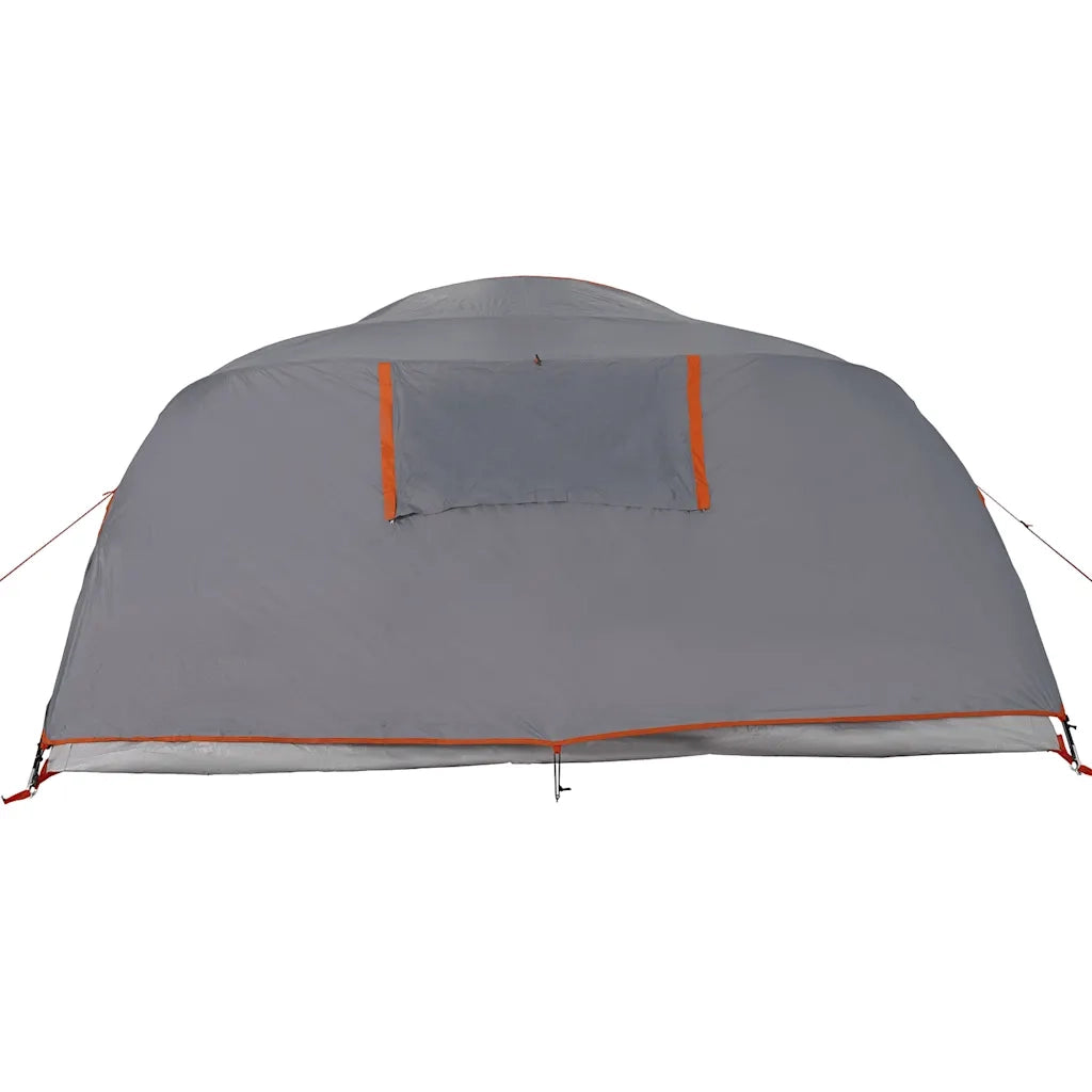 Tenda da Campeggio a Cupola 4 Persone Arancione Impermeabile