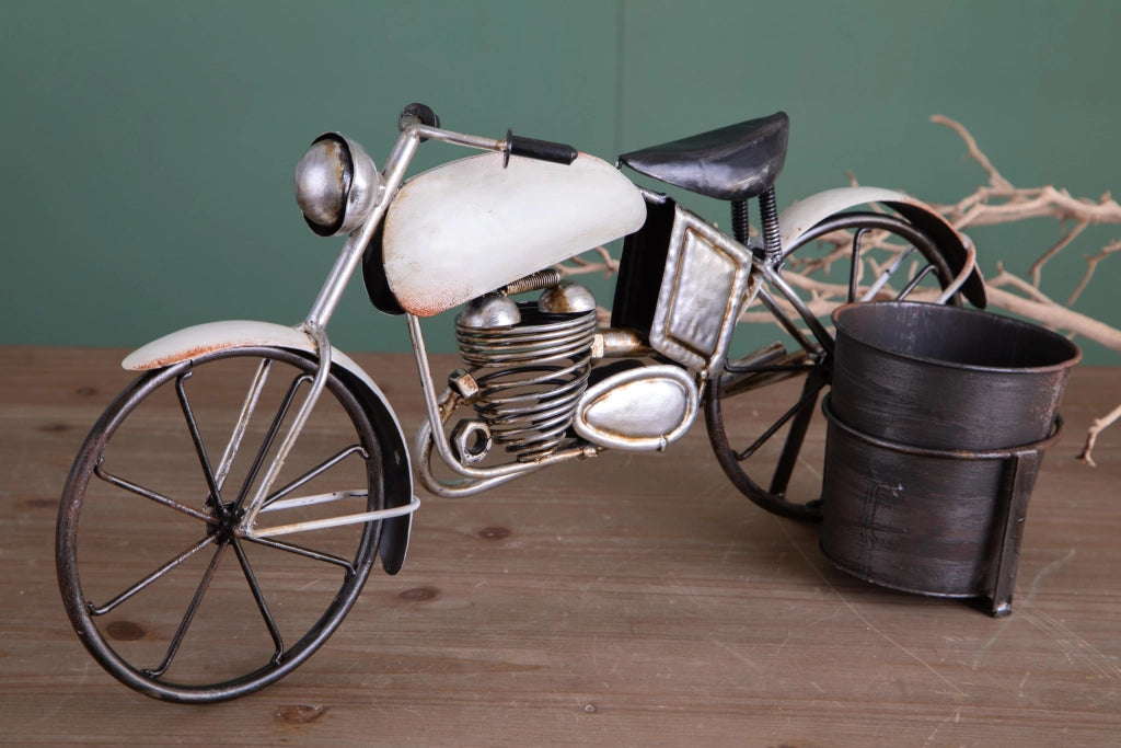 Moto con Contenitore Pianta 48 cm