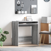 Scrivania per Computer Grigio Sonoma Legno ingegnerizzato Compatta