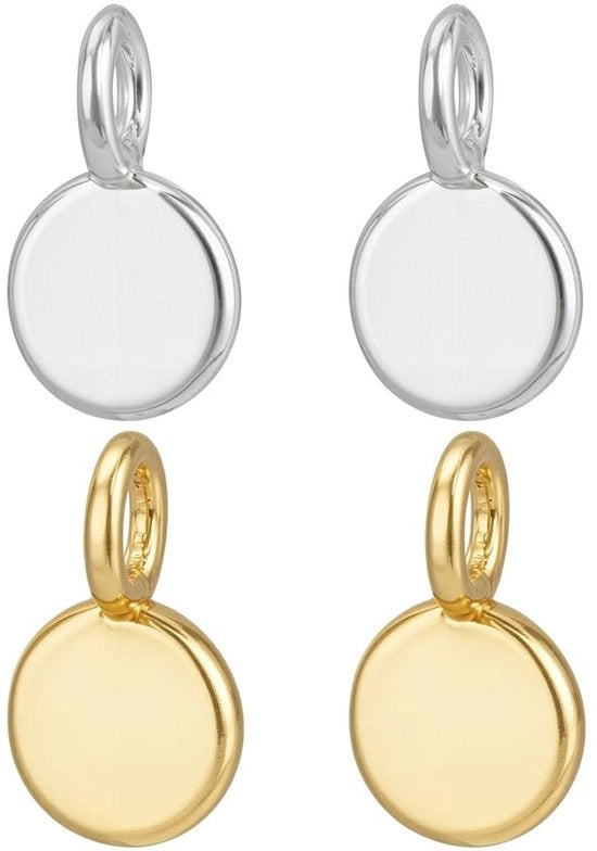 4 pezzi di argento sterling 925 per creare gioielli 

 Specifiche tecniche: 
 - Materiale: argento sterling 925
 - Quantità: 4 pezzi