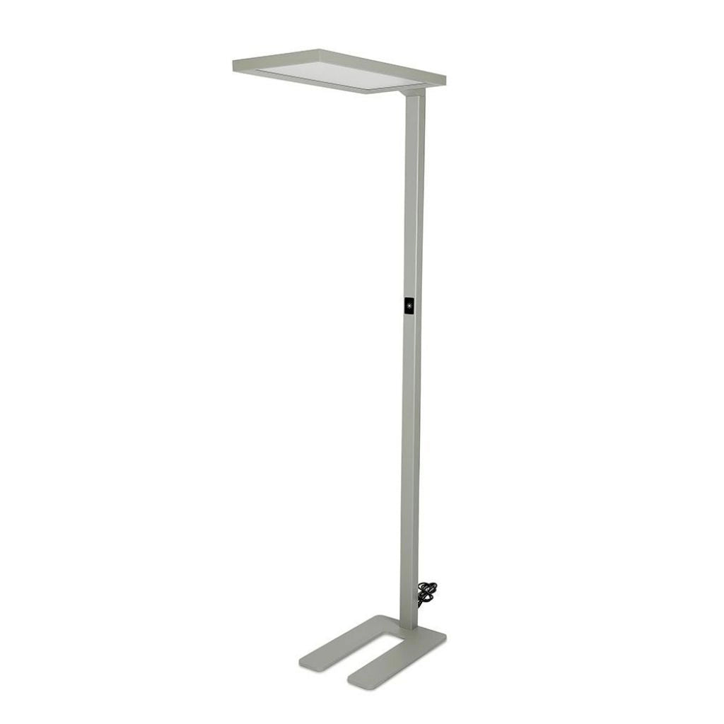 Lampada da pavimento a LED da 80 W Touch Dimming Silver 4000K