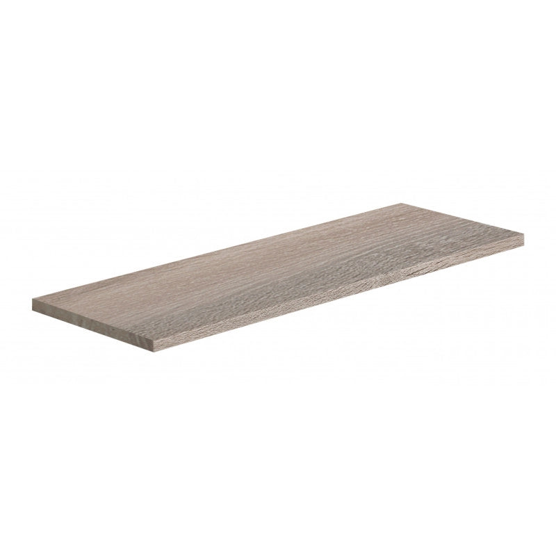 Mensola da Muro, Scaffale Legno, Mensola da Parete, Rovere Sagerau, 56x20x1,8 cm - Smart