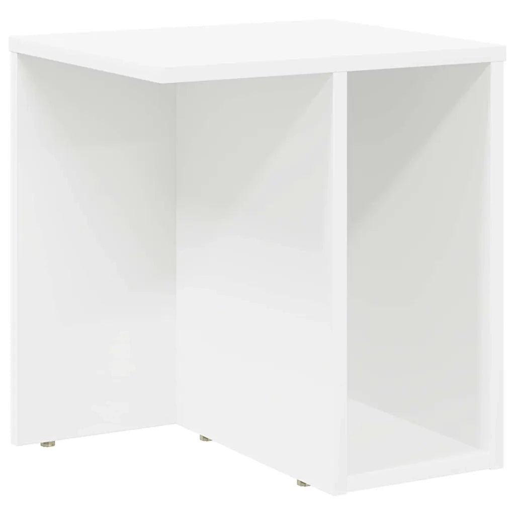 Tavolino Bianco 37 x 32 x 40 cm Legno multistrato