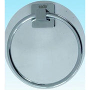 Trade Shop - Anello Porta Asciugamano Asciugamani A Parete Fissaggio Viti Cromato Bagno 52203a -
