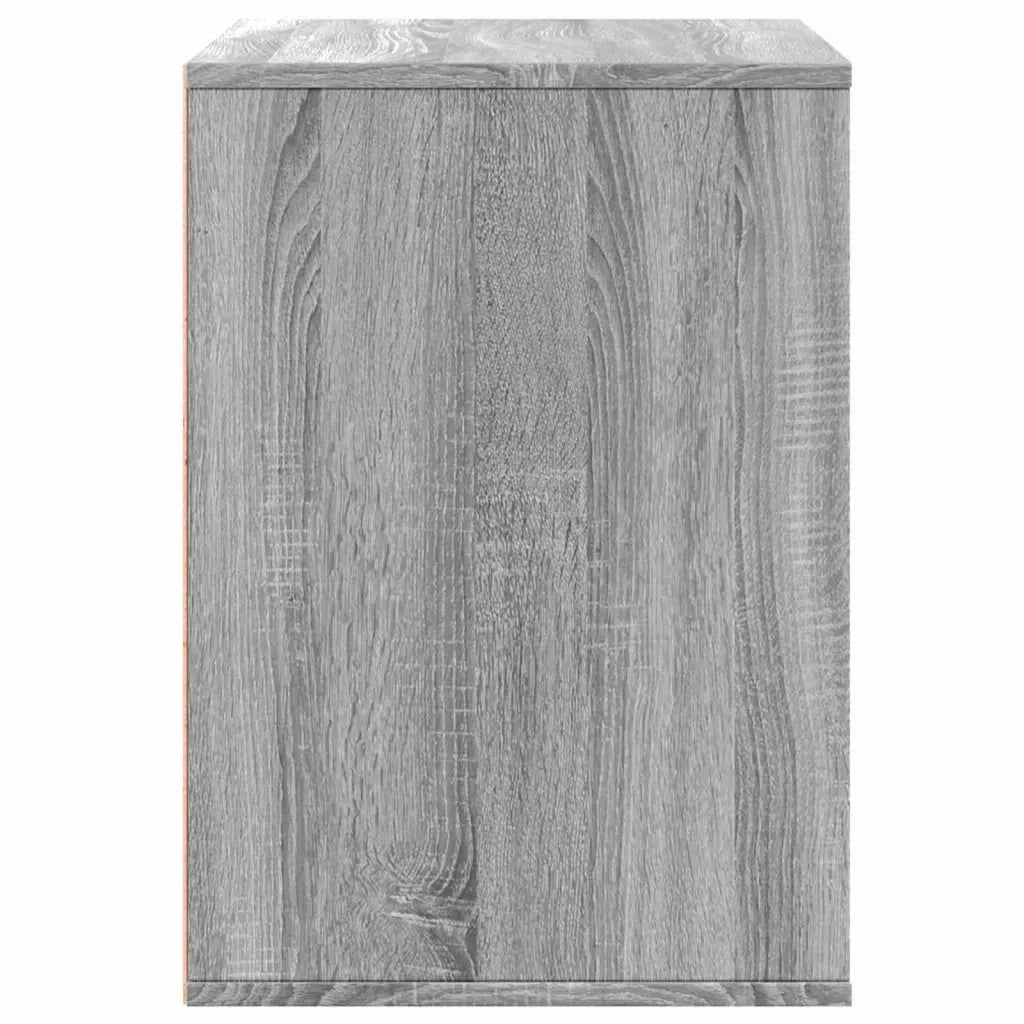 Cassettiera Angolare Grigio Sonoma 80x41x58cm Legno Multistrato 852857