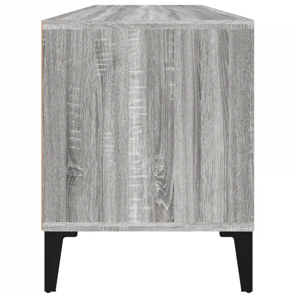 Mobile Porta TV-Mobile per TV-Credenza TV Grigio Sonoma 100x34,5x44,5cm Legno Multistrato 106043