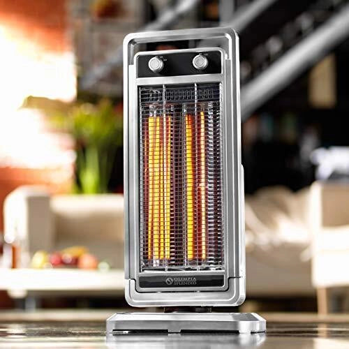 Olimpia Splendid SOLARIA CARBON Argento 1100 W Riscaldatore di ambienti elettrico alogeno