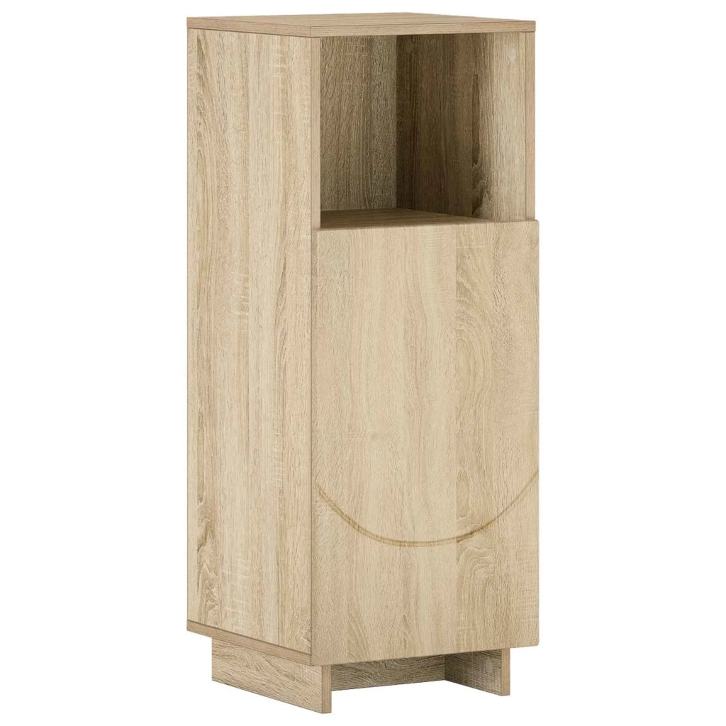 Set mobili da bagno 3 pz Rovere Sonoma Legno ingegnerizzato 3433057