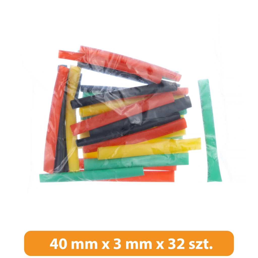 Set di Tubetti Termorestringenti Rosfix – 328 Pezzi | Poliolefina, 8 Dimensioni, 5 Colori