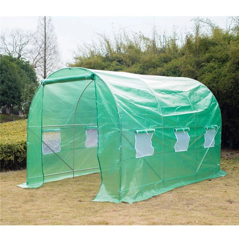 SERRA CON TETTO ARROTONDATO IN PE 3.5 X 2 X 2 M