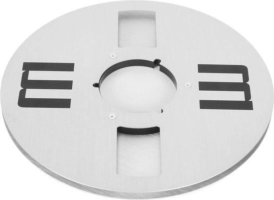 Rolle di registrazione universale da 105 pollici con 4 fori, costruita in lega di alluminio, per registrazione audio, macchina di registrazione.