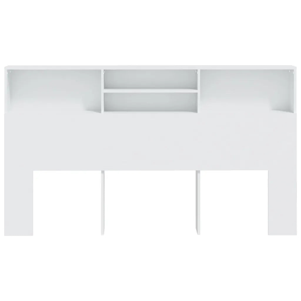 Testiera | Testata con Contenitore Bianco 180x19x103,5 cm