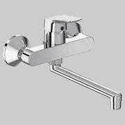 MONOCOMANDO LAVELLO A PARETE BASE  Cromo     IDEAL STANDARD