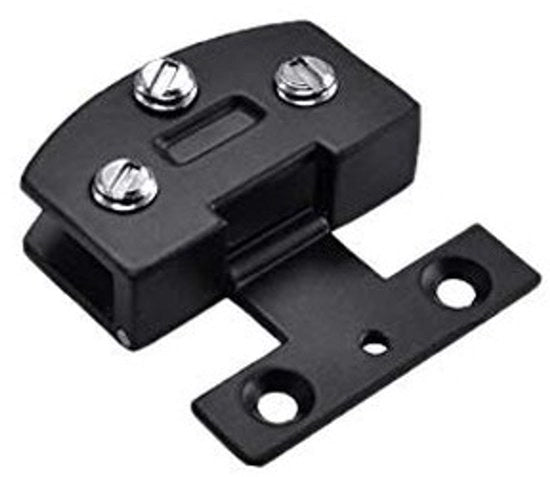 Viti per serramenti di alta qualità - Zinco lega - Serratura per vetro 5-8mm - Duratura - 2 pezzi - Serratura per porte di vetro