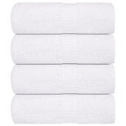 Salviette 4 pz Bianche 15x21 cm 360 g/mÂ² 100% Cotone