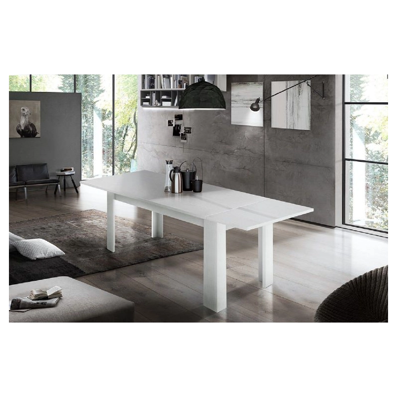 Tavolo allungabile Jesi – 140/190x75x90 – Larice Bianco
