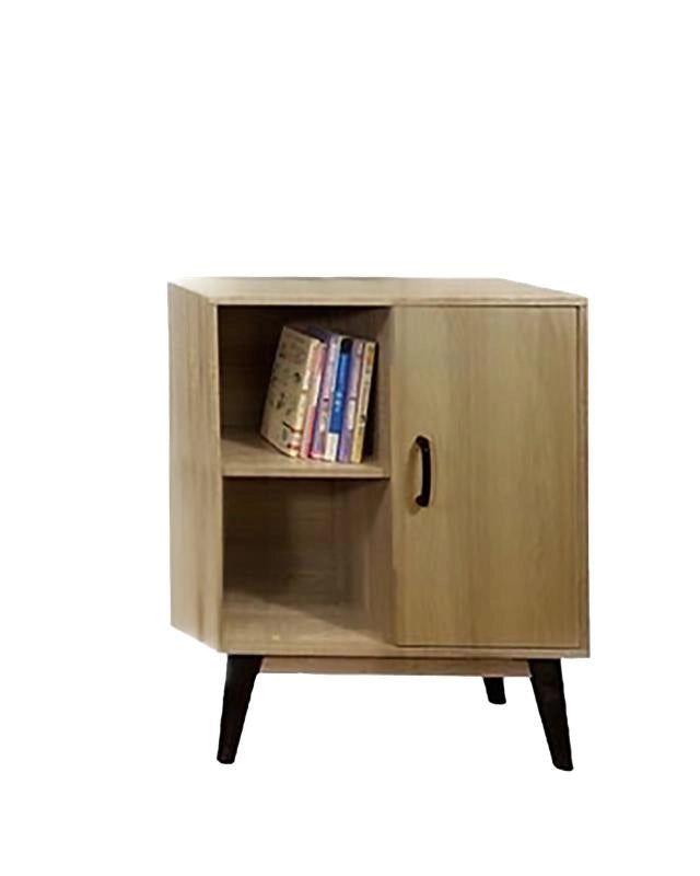 MOBILE IN MDF ROVERE CON ANTA E DUE RIPIANI MISURE: 60X30X74 CM