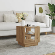 Tavolino da Salotto Artigianale 40x40x43 cm Legno Multistrato 856805