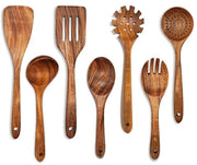 Set di Cucina - Set di Cottura 7 delici - Mobili di Cucina in Legno - Set di Cottura in Legno - Senza BPA e Senza Plastica - Sospeso