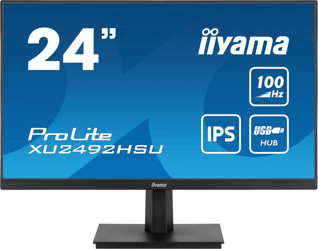 Iiyama prolite xu2492hsu-b6 monitor pc 60,5 cm (23.8") 1920 x 1080 pixel full hd led nero