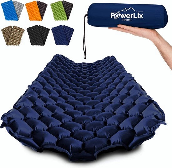 Matrice da Campeggio Ultraleggera Inflabile Matrice da Dormire Ultima per Campeggio Escursioni Sentieri - Borsa di Inflazione Borsa da Trasporto Kit di Riparazione - Matrimonio Aereo Compatta e Leggera Matrice da Dormire