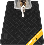 Mat di gatto con rete, 61 x 43 cm, materiale impermeabile e resistente all'urina, facile da pulire, modello a rete.