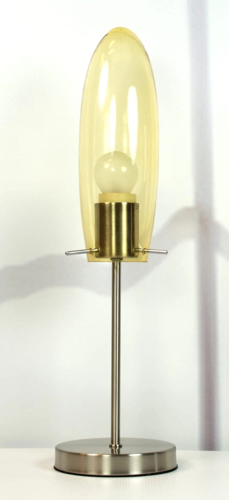 Lampada da tavolo Candellux MELOT 41-10813 cromata E27