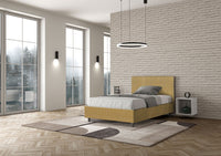 Letto 1 Piazza e Mezzo 120x190 cm Senza Rete Adele Labirinto 06 Giallo