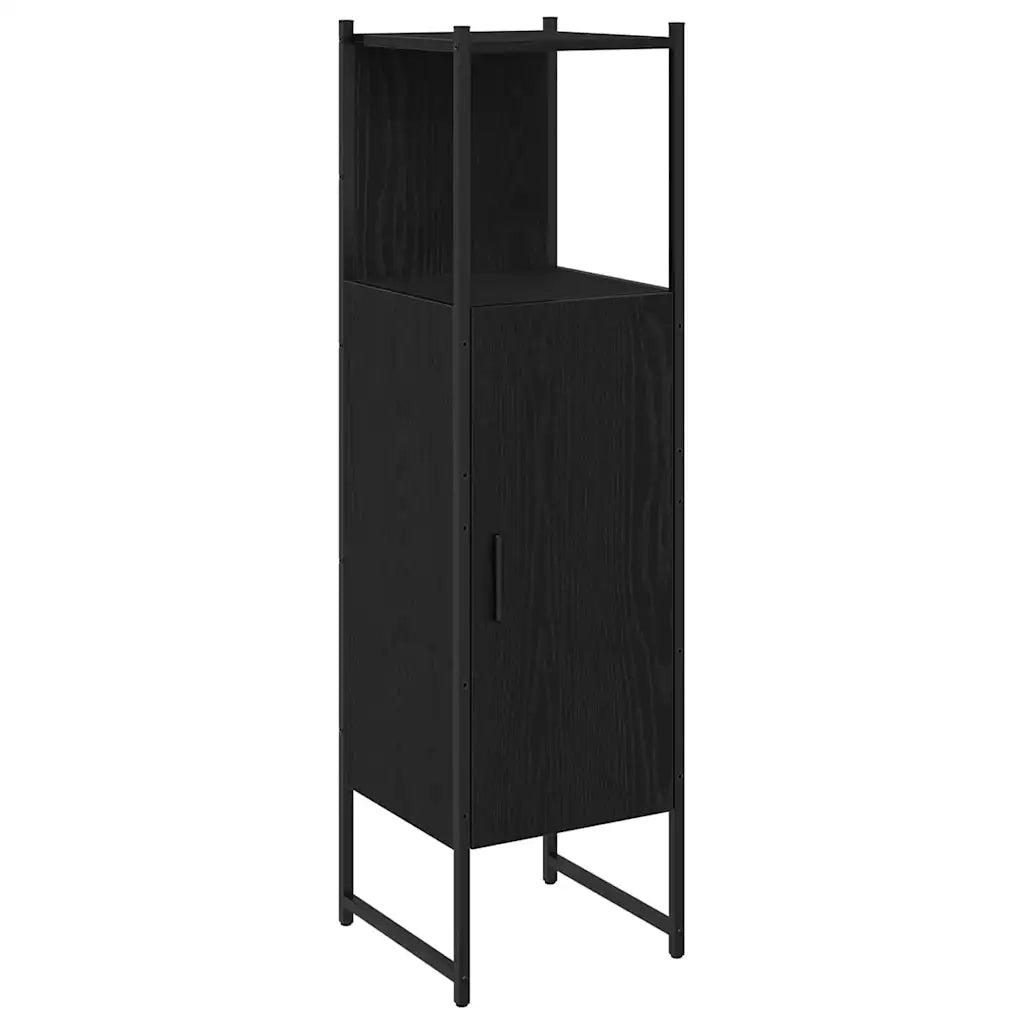 Set di mobili per il bagno 3 pcs Nero Legno multistrato 3334359