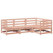 Set Divani da Giardino 4 pz | Set Salotto da Giardino in Legno Massello Abete Douglas