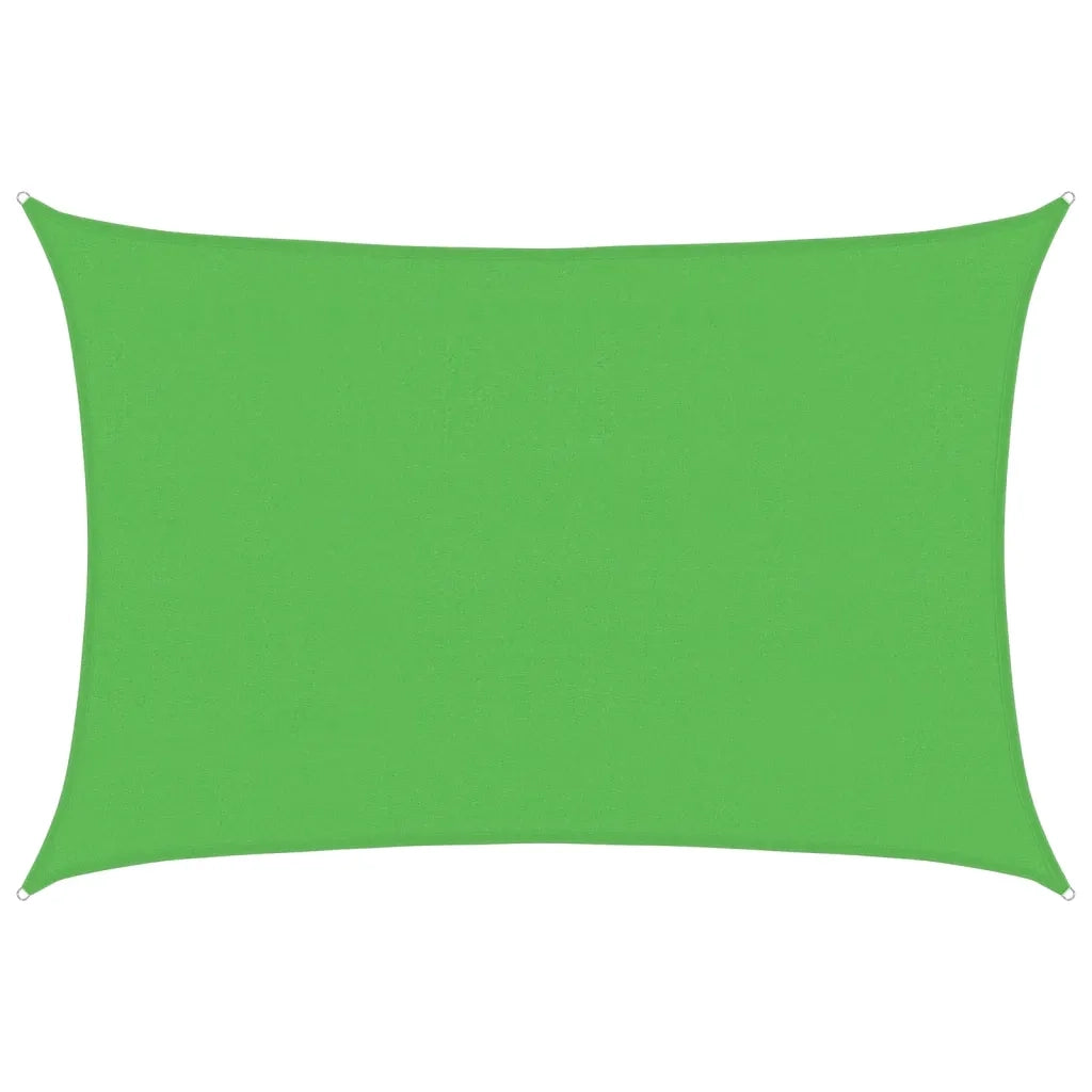 Vela Parasole 160 g/mÂ² Verde Chiaro 4x6 m in HDPE