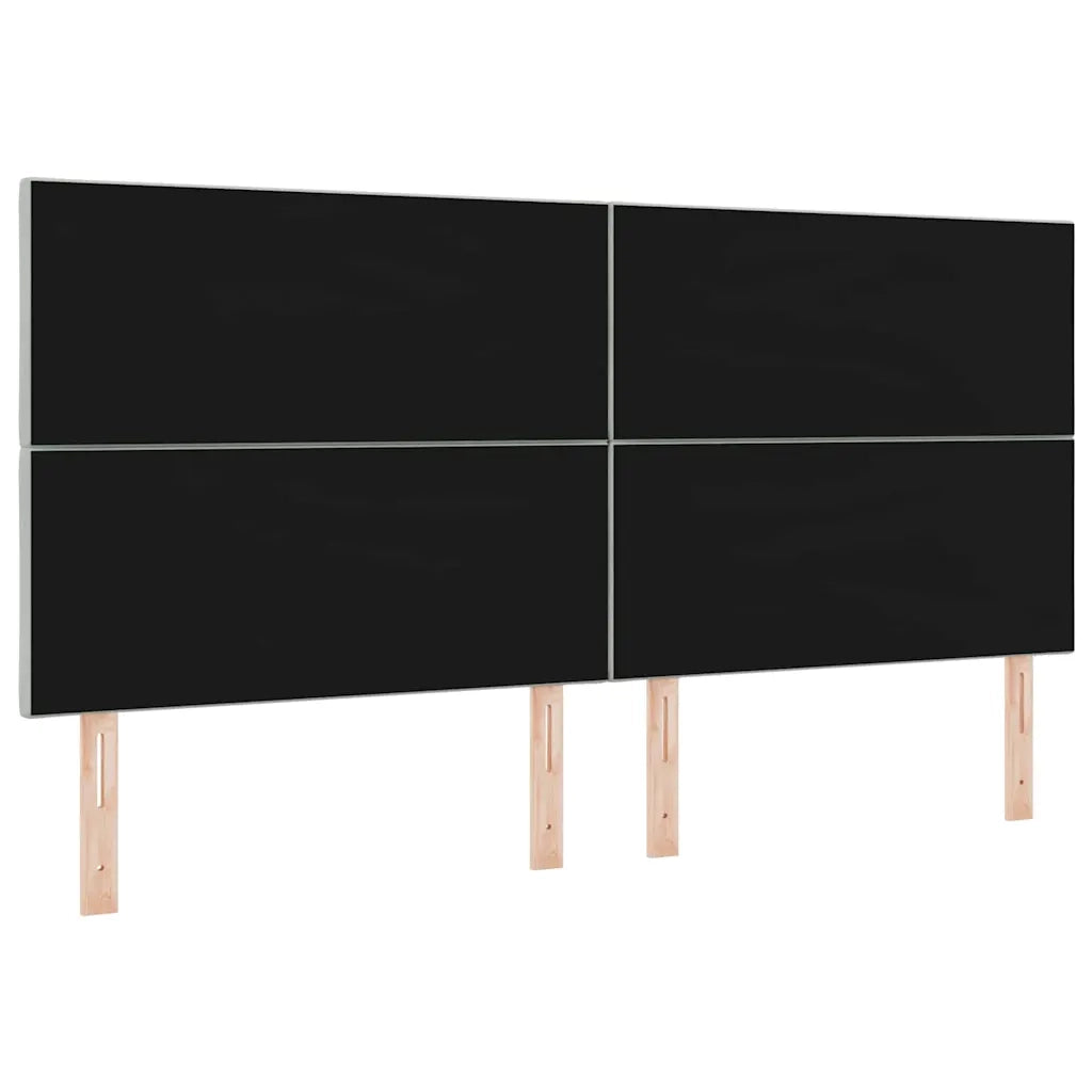 Testiera LED Grigio chiaro 200 cm Pelle Sintetica 3338560
