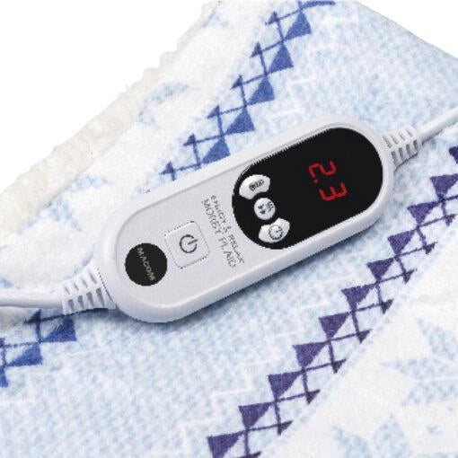 Macom Enjoy & Relax 943 scaldapiedi elettrico 160 W Blu, Bianco