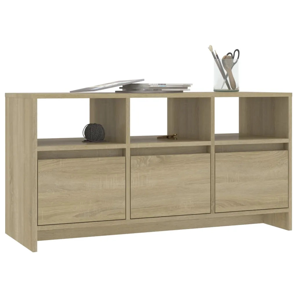 Mobile Porta TV Rovere Sonoma 102x37,5x52,5 cm in Truciolato