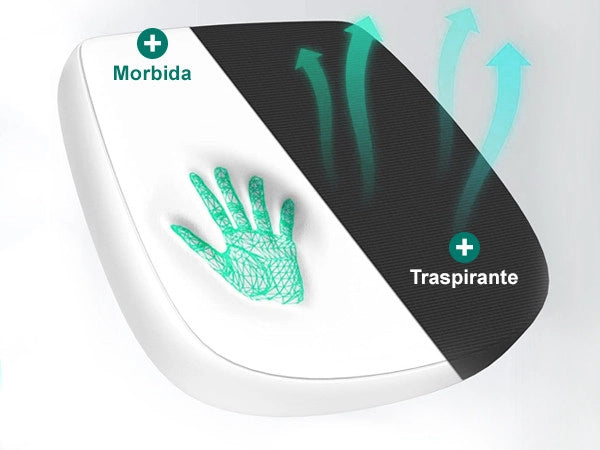 FENIXSHOP24 Sedia da Ufficio Ergonomica con Supporto Lombare, con Braccioli regolabili, Regolazione in Altezza, Poltrona girevole con ruote e rete traspirante – Nera - HLD-1809