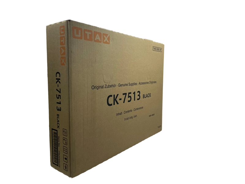 ORIGINAL Utax toner nero CK-7513 1T02V60UT0 ~35000 Seiten